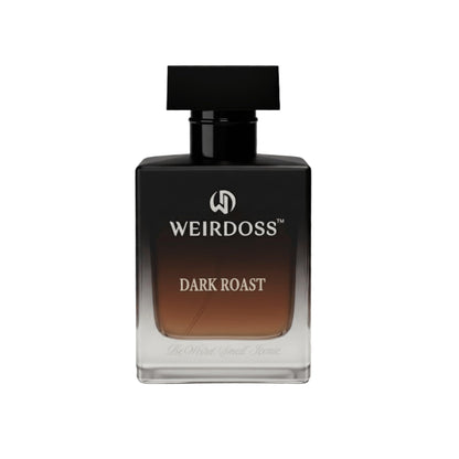 Weirdoss Dark Roast Eau de Parfum for Men, 50ml, Coffee & Spice Fragrance, Amber Vanilla Notes