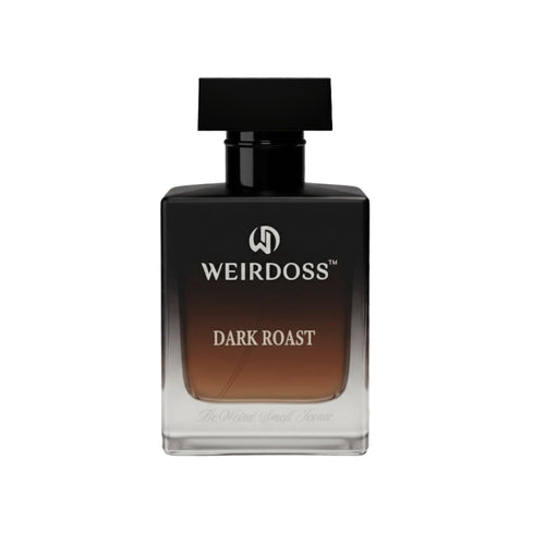 Weirdoss Dark Roast Eau de Parfum for Men, 50ml, Coffee & Spice Fragrance, Amber Vanilla Notes