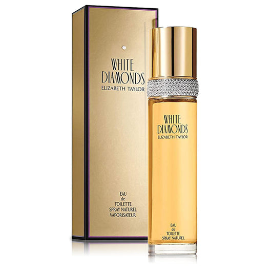 White Diamonds Elizabeth Taylor Eau De Toilette for Women, 100ml Floral Spray
