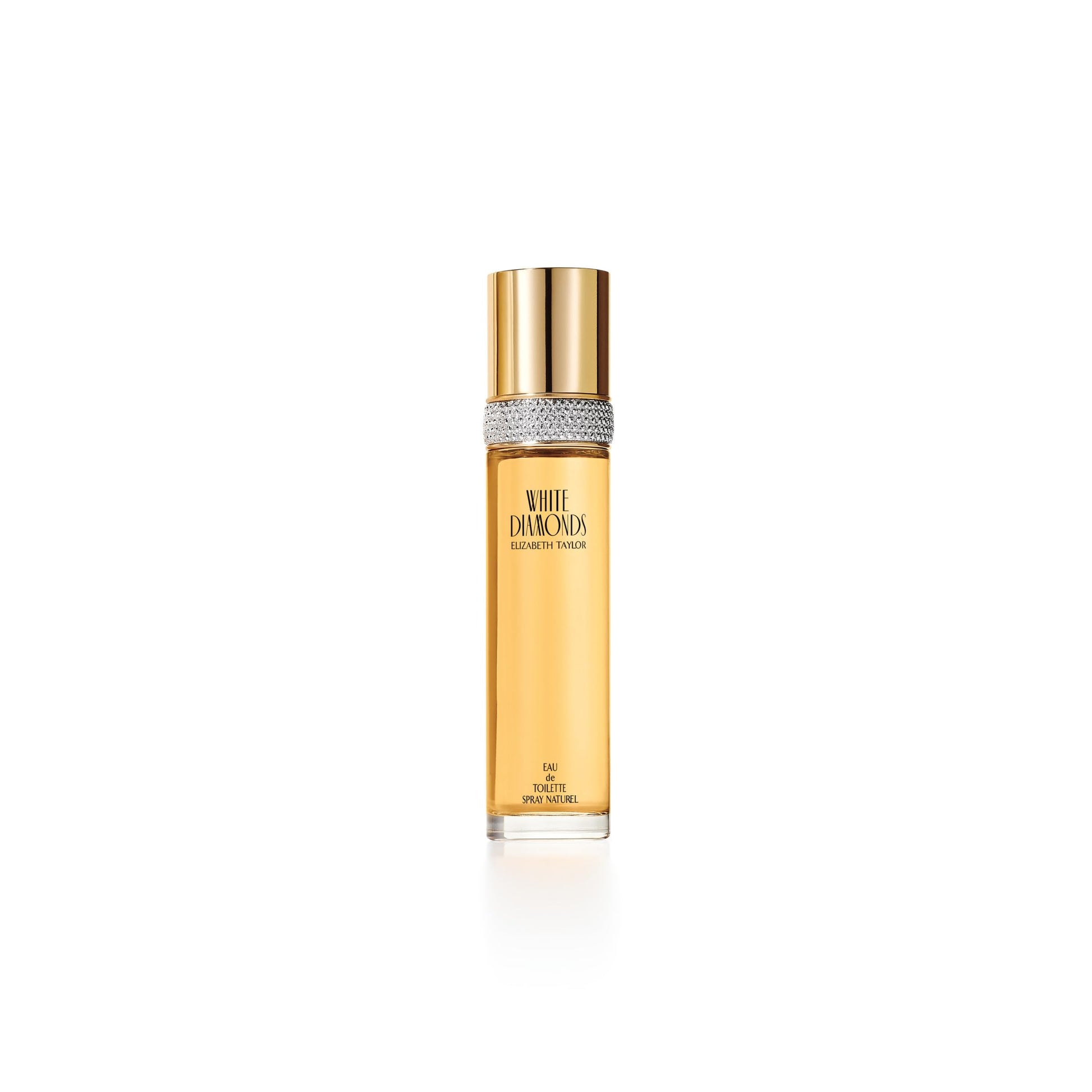White Diamonds Elizabeth Taylor Eau De Toilette for Women, 100ml Floral Spray - front view