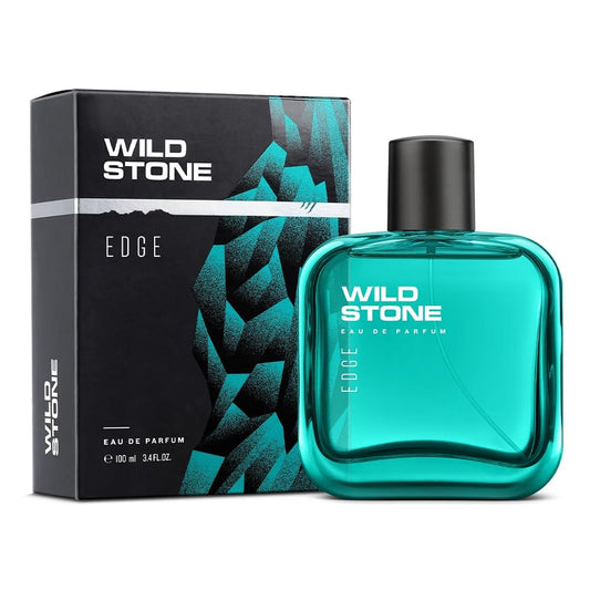Wild Stone Edge Eau de Parfum for Men, 100ml, Woody Amber Scent