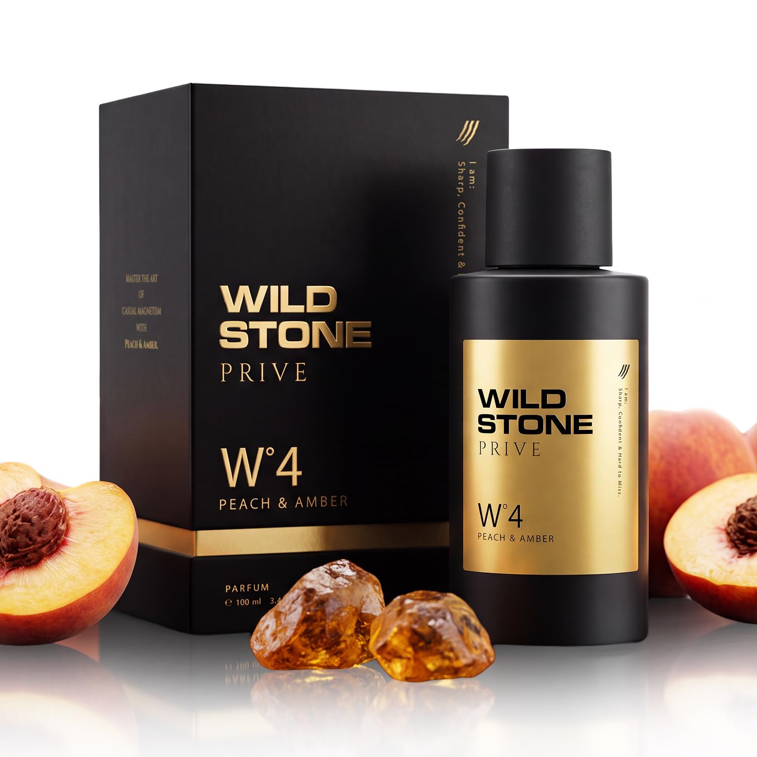 Wild Stone Prive Parfum for Men, 100ml, Over 20% Concentration, McNROE Consumer Products