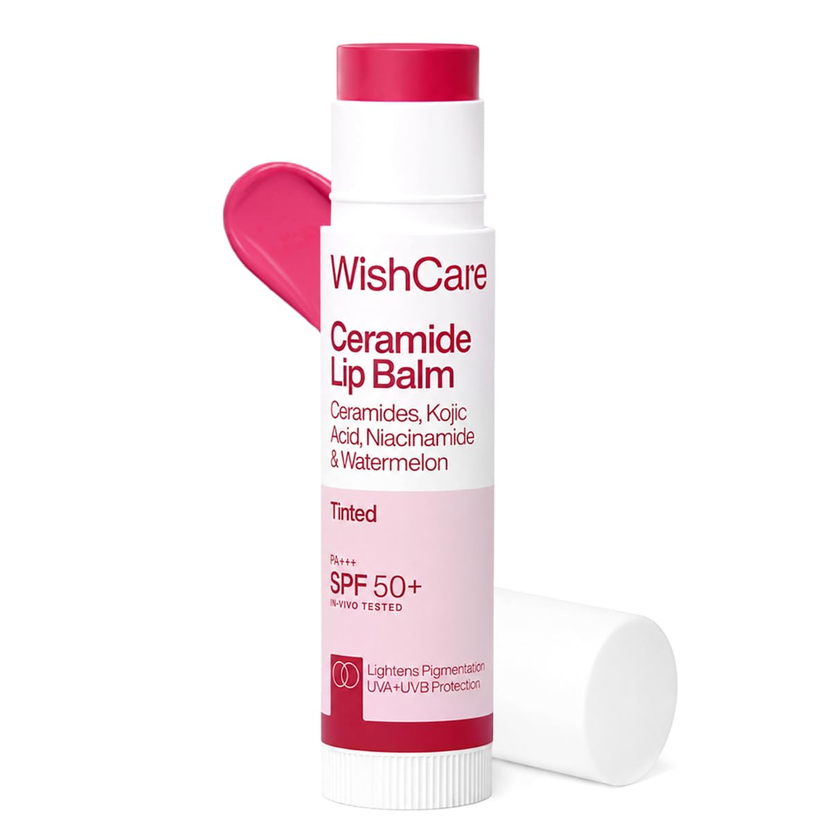 WishCare Lip Balm Combo, Tinted and Untinted, with Kojic Acid & Niacinamide, Hydrating Lip Balm Set (9)
