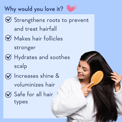 WishCare Multi Peptide Shampoo & Conditioner Combo, with Rice Water Rosemary Hyaluronic Acid Caffeine, Sulfate-Free Paraben-F