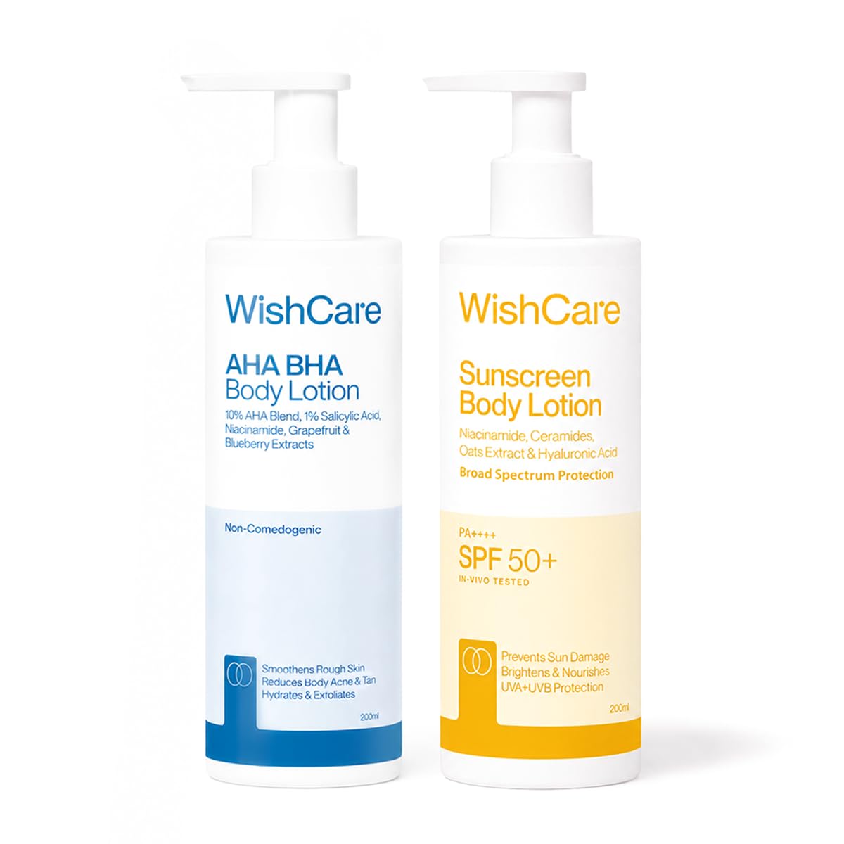 WishCare SPF 50 PA++++ Sunscreen Body Lotion, In-Vivo Tested, Oxybenzone-Free, Vegan, Fragrance-Free (13)