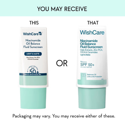 WishCare Sunscreen SPF 50 PA++++ Broad Spectrum Sun Protection - front view