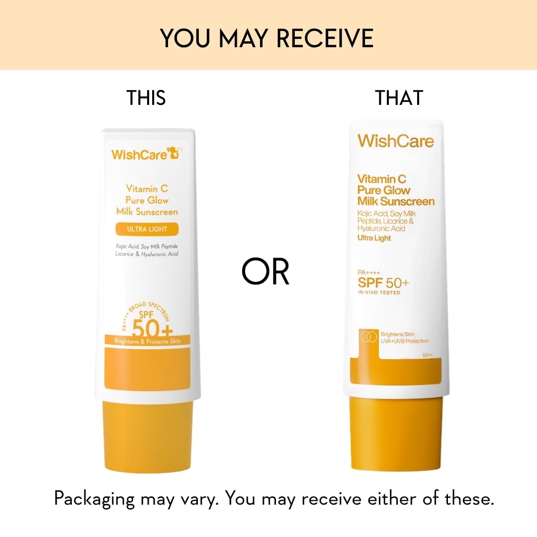 WishCare Sunscreen SPF 50 PA++++ Broad Spectrum Sun Protection - front view (23)
