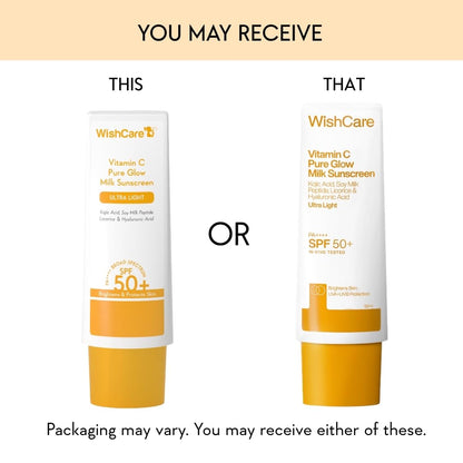 WishCare Sunscreen SPF 50 PA++++ Broad Spectrum Sun Protection - front view (23)