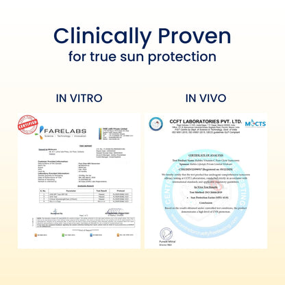 WishCare Sunscreen SPF 50 PA++++ Broad Spectrum Sun Protection - in use (28)