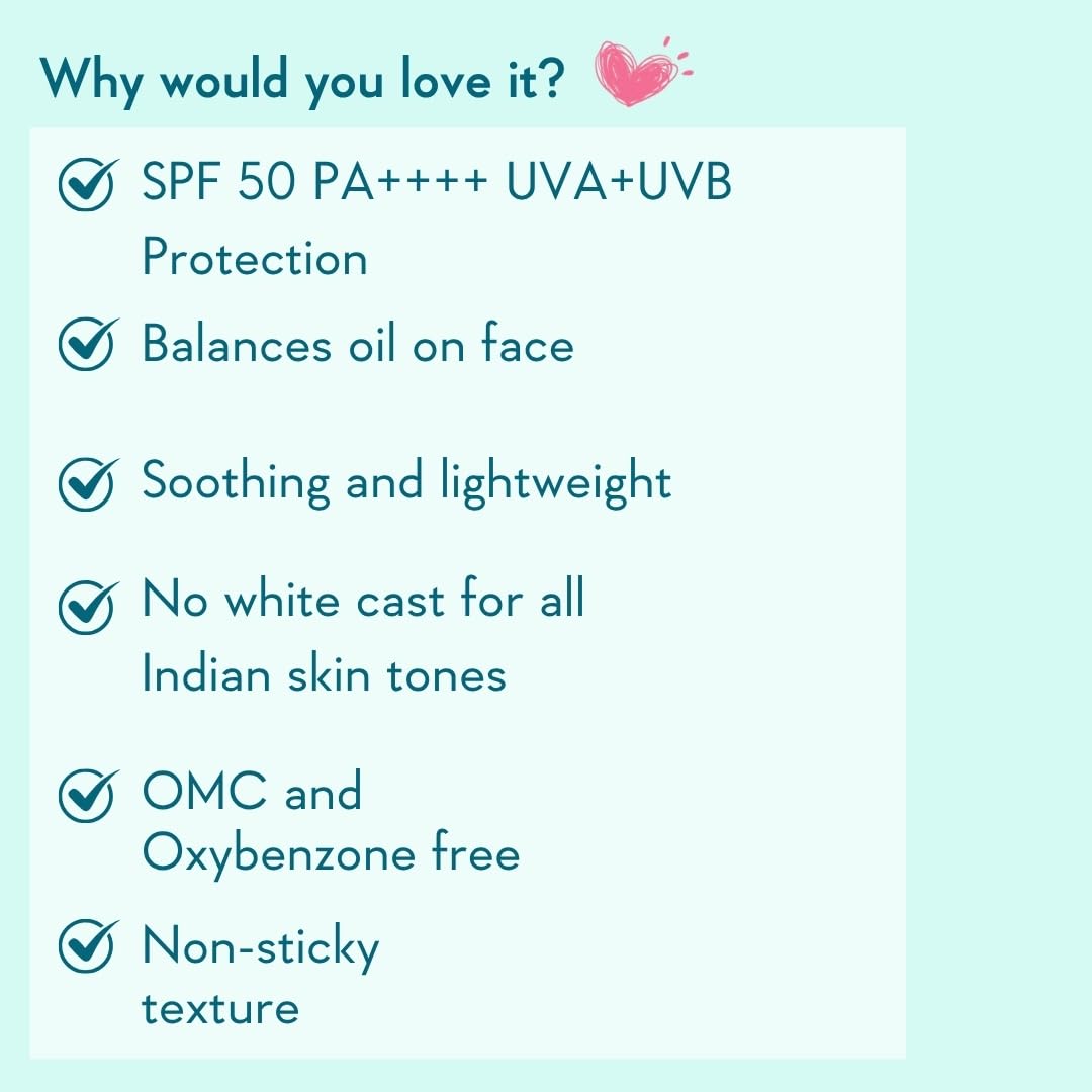 WishCare Sunscreen SPF 50 PA++++ Broad Spectrum Sun Protection - label detail