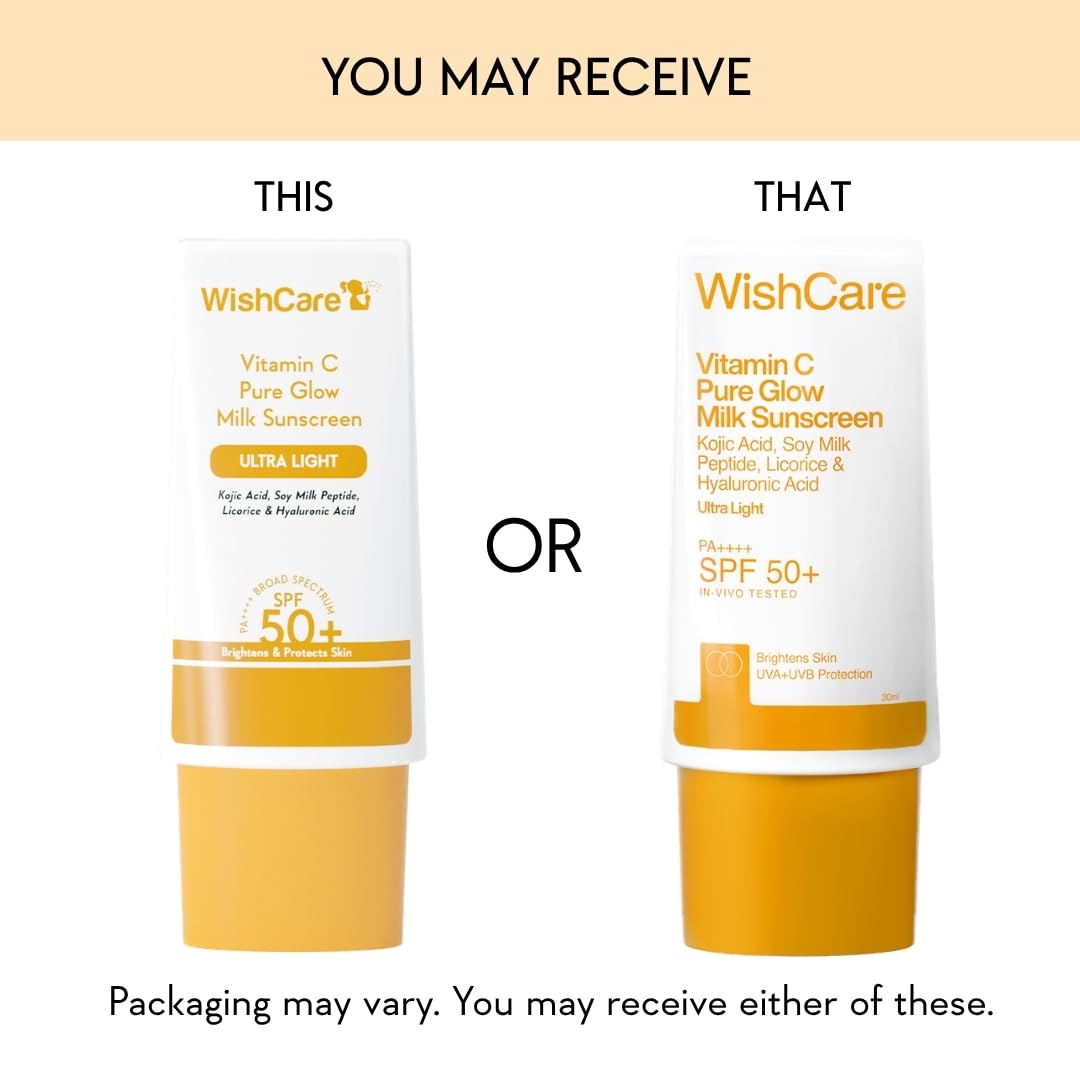 WishCare Sunscreen SPF 50 PA++++ Broad Spectrum Sun Protection - front view (9)
