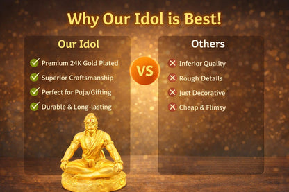 Yadava Bahubali Hanuman Ji Idol Resin Figurine for Dashboard Home Mandir Décor, 200g - in use (17)