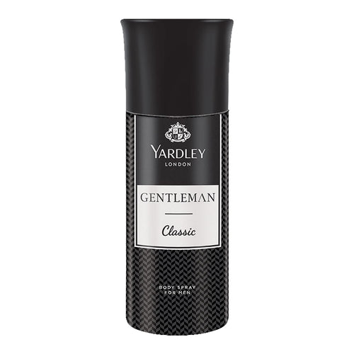 Yardley London Gentleman Classic Deodorant Body Spray for Men, 150ml