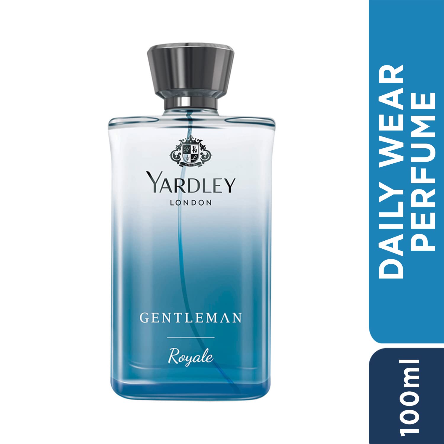 Yardley London Gentleman Royale Perfume for Men 100ml Modern Personal Fragrance - front view