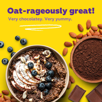 Yogabar Wholegrain Breakfast Muesli - Dark Chocolate and Cranberry, 700g (Super Saver Pack) - back view (19)