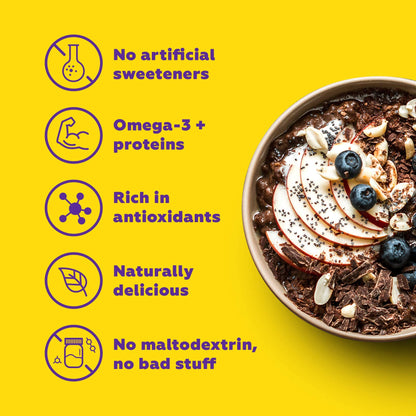 Yogabar Wholegrain Breakfast Muesli - Dark Chocolate and Cranberry, 700g (Super Saver Pack) - label detail (21)