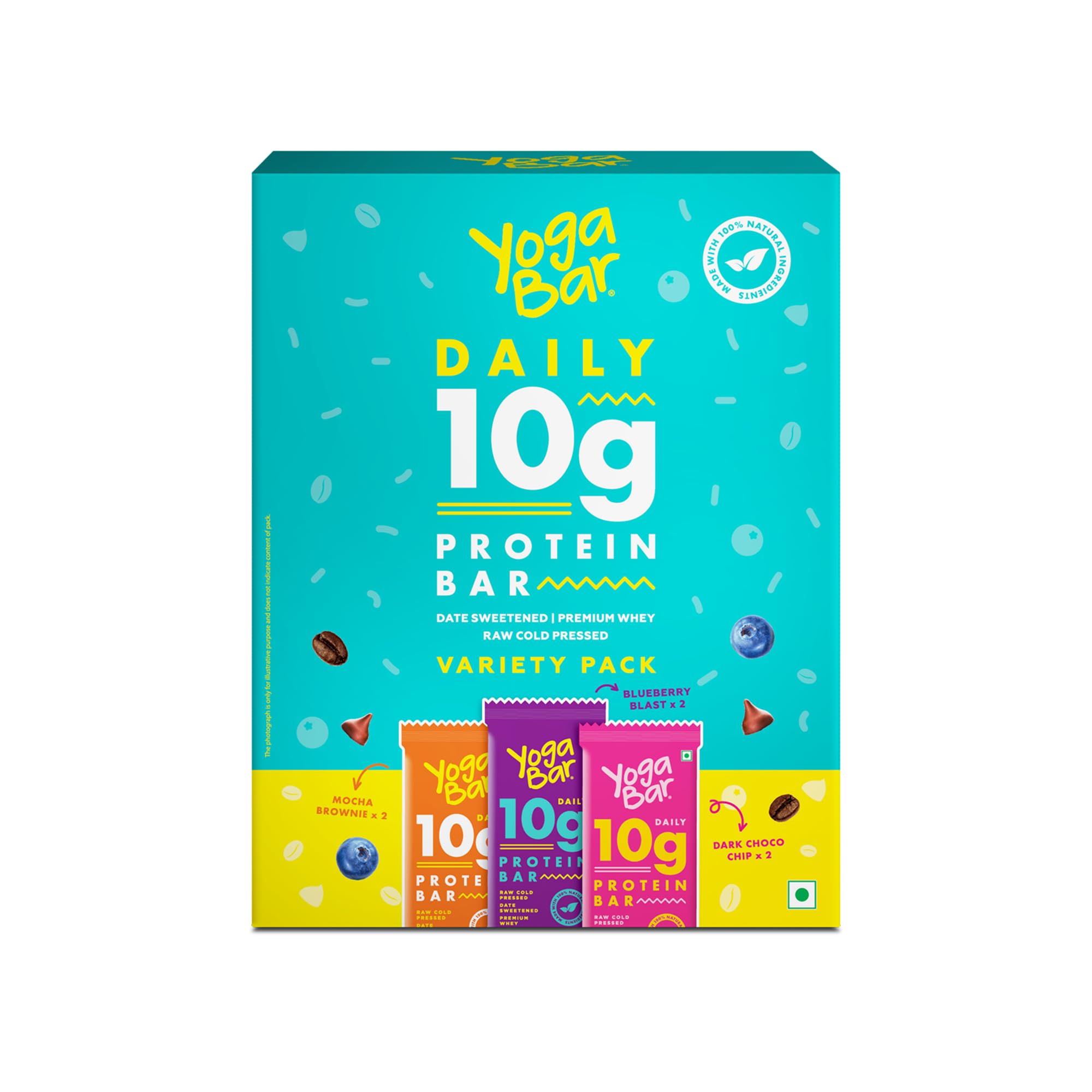 Yogabar Wholegrain Breakfast Muesli - Dark Chocolate and Cranberry, 700g (Super Saver Pack) - label detail (27)