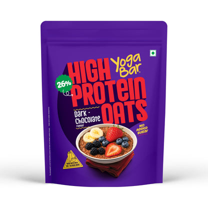 Yogabar Wholegrain Breakfast Muesli - Dark Chocolate and Cranberry, 700g (Super Saver Pack) (9)