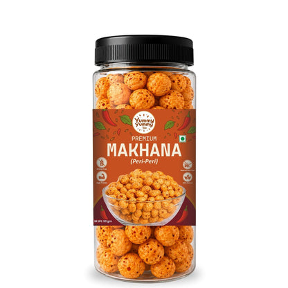Yummy Yummy Bite Roasted Makhana, Puffed Snack, Gluten Free, High Fiber (22)