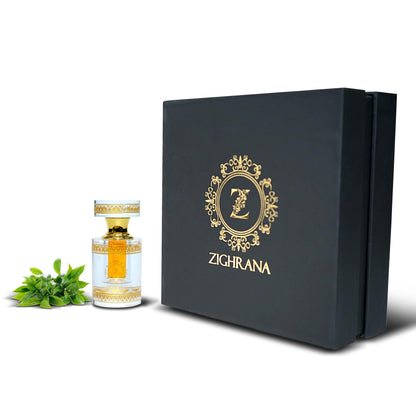 Zighrana Hina Attar Non-Alcoholic Natural Perfume, Unisex Adult, Modern Style, Kannauj Origin, Multiple Sizes