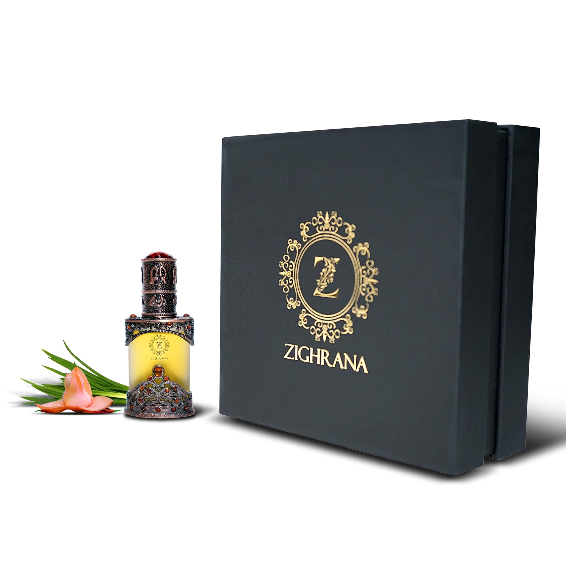 Zighrana Hina Attar Non-Alcoholic Natural Perfume, Unisex Adult, Modern Style, Kannauj Origin, Multiple Sizes (37)