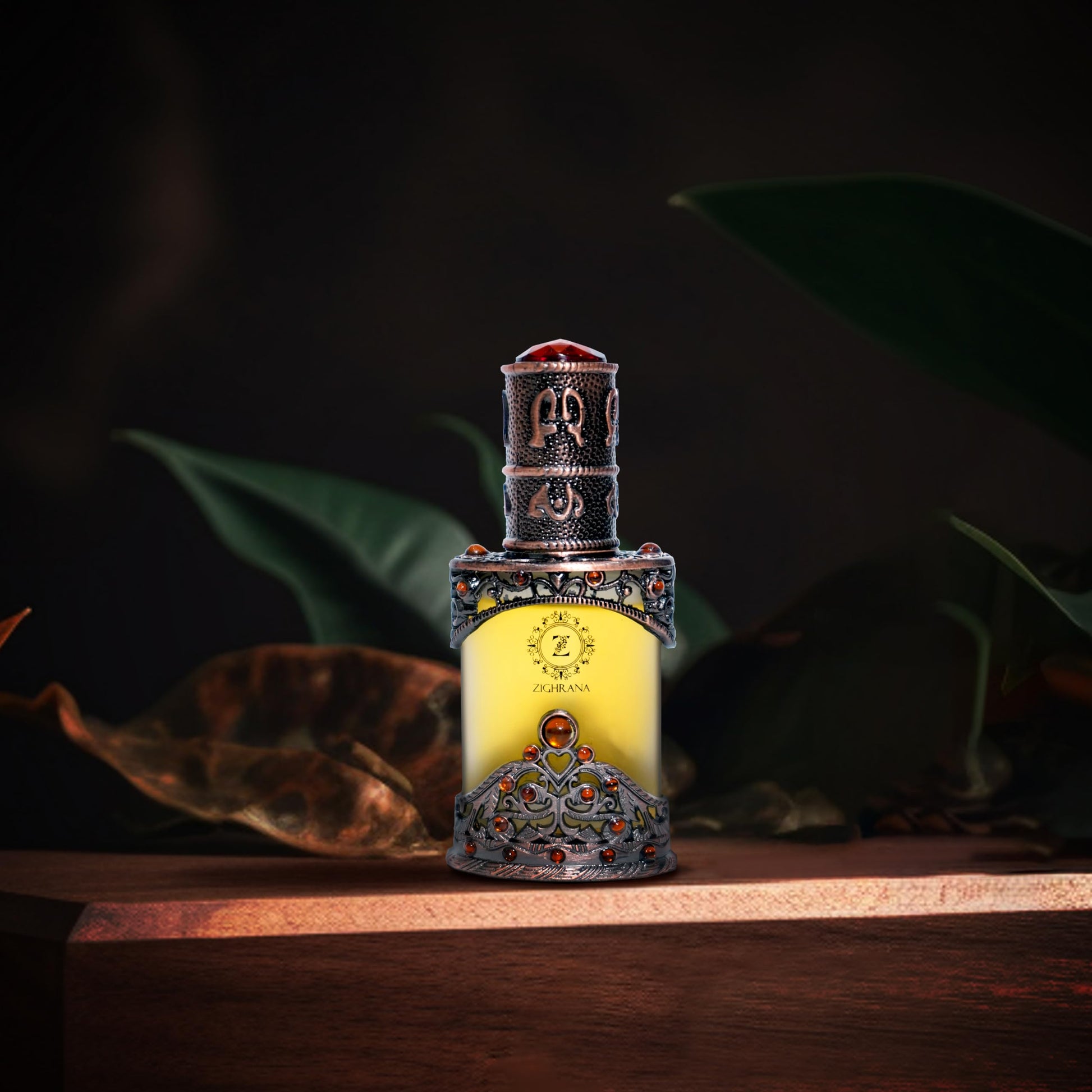 Zighrana Hina Attar Non-Alcoholic Natural Perfume, Unisex Adult, Modern Style, Kannauj Origin, Multiple Sizes - ingredients p