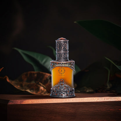 Zighrana Hina Attar Non-Alcoholic Natural Perfume, Unisex Adult, Modern Style, Kannauj Origin, Multiple Sizes - ingredients p