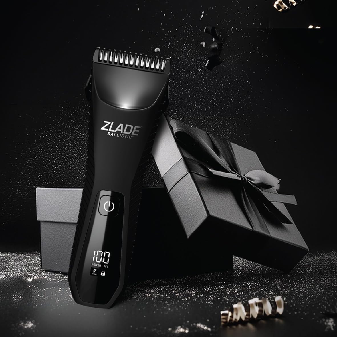 ZLADE Ballistic Turbo 3.0 Full Body Trimmer for Men, Rechargeable, IPX7 Waterproof, 7000 RPM, USB-C Charging, 90 Min Runtime 